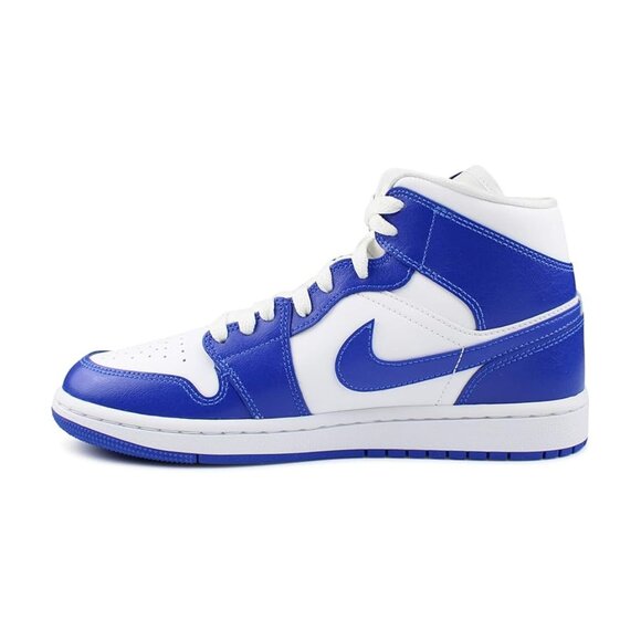 Women's Air Jordan 1 Mid Kentucky Blue - Picture 1 of 15